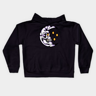 Skull moon Kids Hoodie